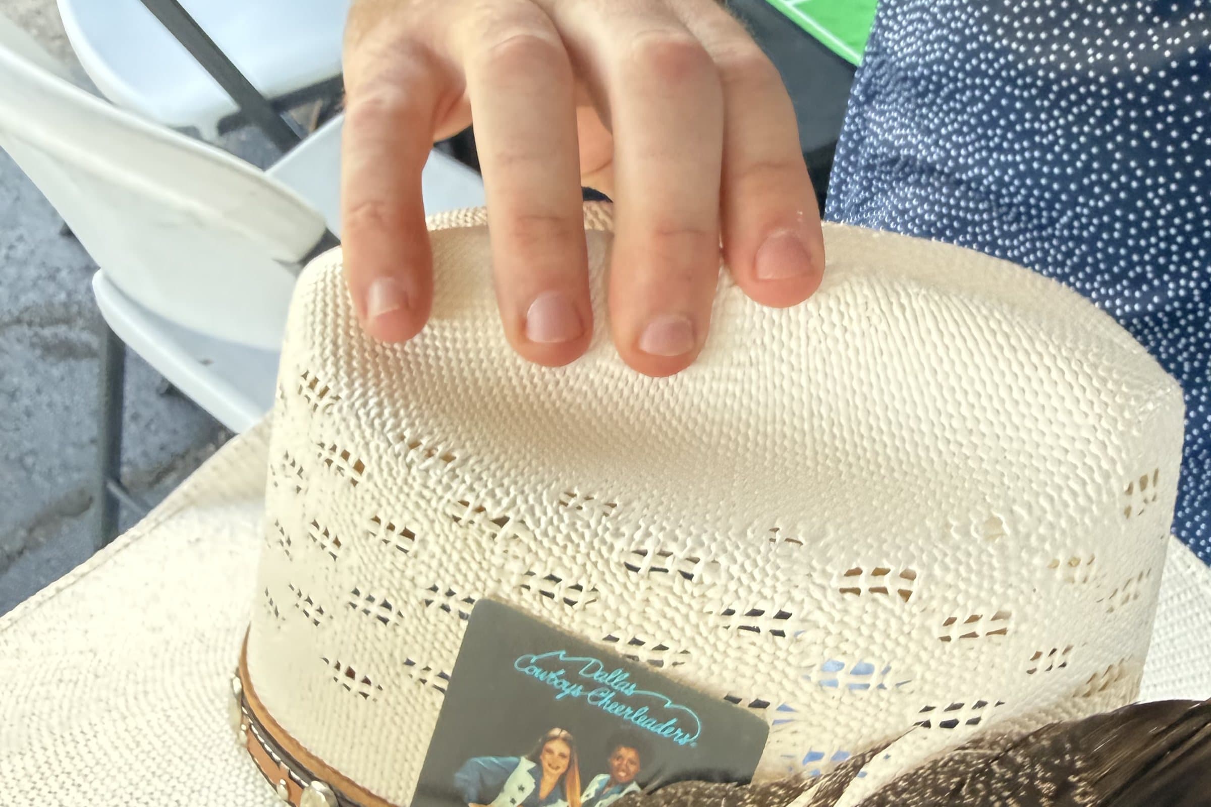 Guests customizing apparel at an event